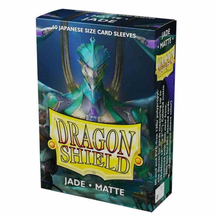 Dragon Shield - Japanese Size - Matte Jade (60) – Astral City Games
