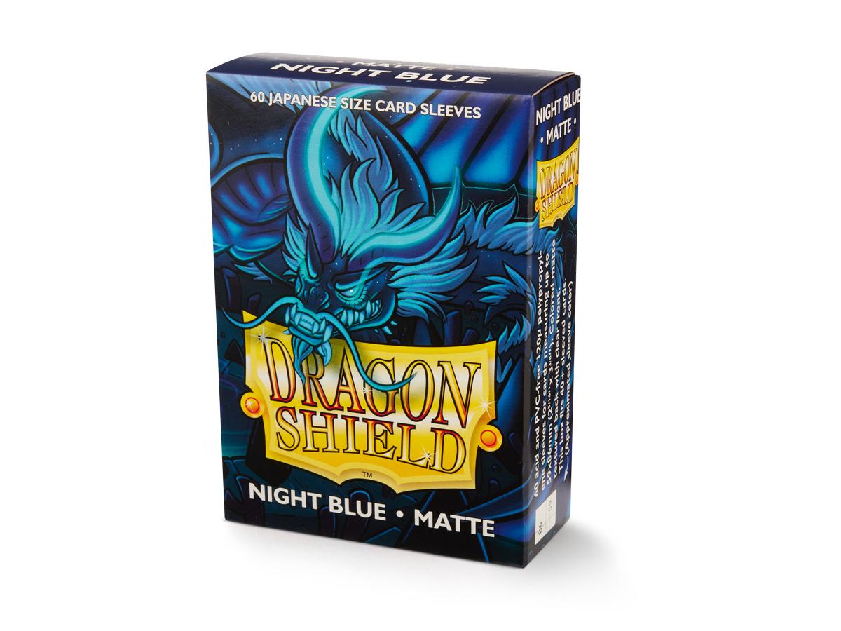 Dragon Shield - Japanese Size - Night Blue Matte (60)